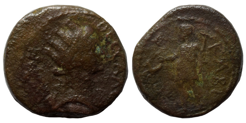 PONTOS. Kabeira (?). Circa 3rd c. AD. Ae (bronze, 8.01 g, 21 mm). Radiate, drape...