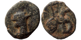 Uncertain. Ae (bronze, 0.90 g, 11 mm). Fine.