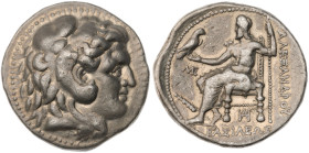 Seleukid Kingdom. Seleukos I Nikator. AR Tetradrachm (17 gr.), 312-281 BC. In the name and types of Alexander III of Macedon. Babylon, struck circa 31...