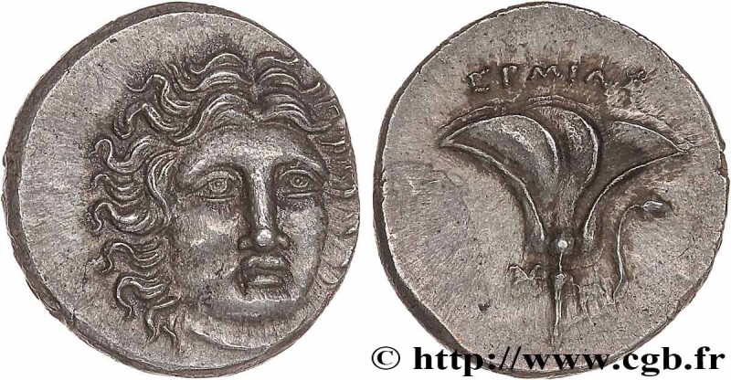 CARIA - CARIAN ISLANDS - PERAIA OF RHODES
Type : Drachme 
Date : c. 168 AC. 
Min...