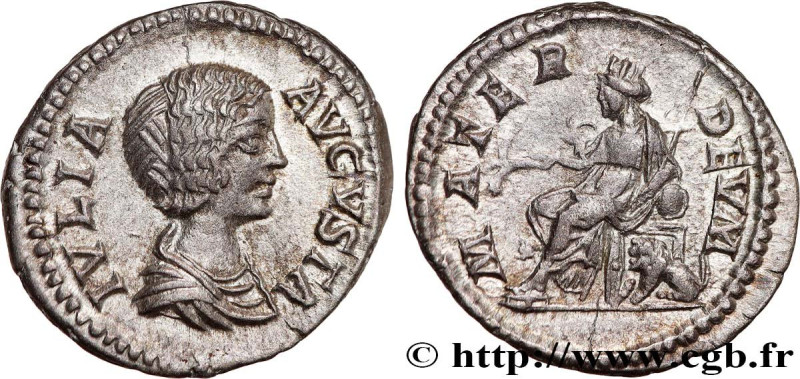 JULIA DOMNA
Type : Denier 
Date : 198 
Mint name / Town : Rome 
Metal : silver 
...