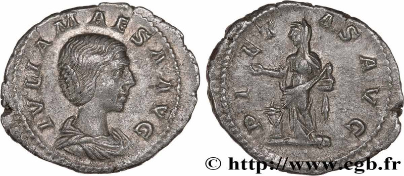 JULIA MAESA
Type : Denier 
Date : 218-220 
Mint name / Town : Rome 
Metal : silv...