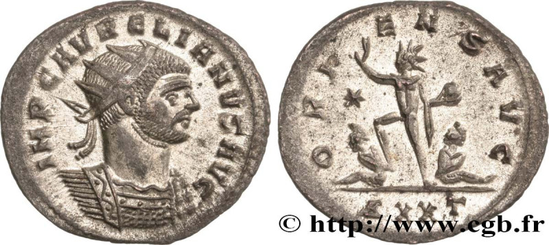 AURELIAN
Type : Aurelianus 
Date : 274 
Mint name / Town : Ticinum 
Metal : bill...