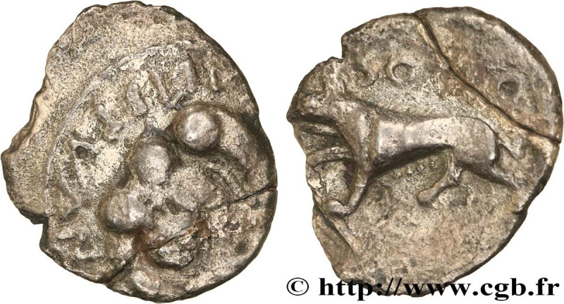 GALLIA - SOUTH WESTERN GAUL - SOTIATES (Area of Sos)
Type : Drachme au loup 
Dat...