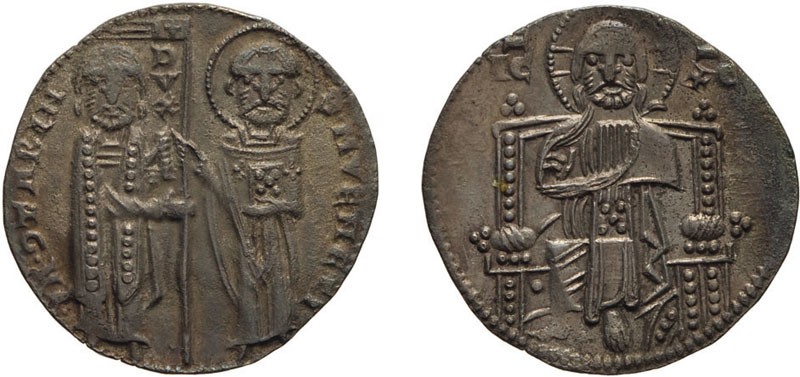 ZECCHE ITALIANE. VENEZIA. IACOPO CONTARINI (1275-1280). GROSSO - Argento, 2,03 g...