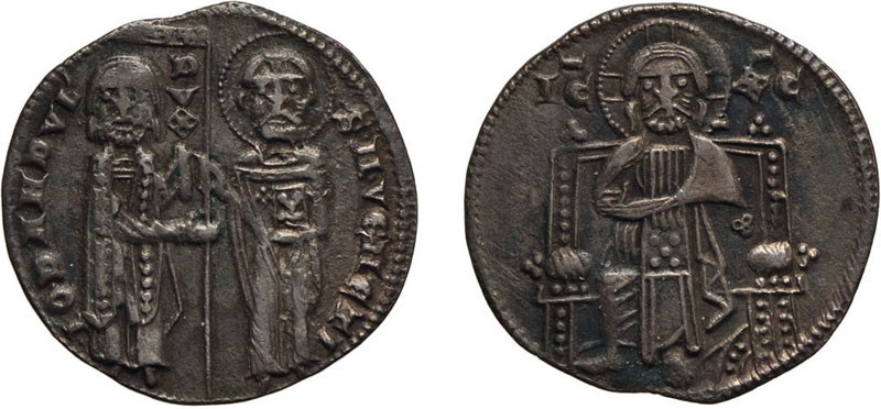 ZECCHE ITALIANE. VENEZIA. GIOVANNI DANDOLO (1280-1289). GROSSO - Argento, 1,90 g...