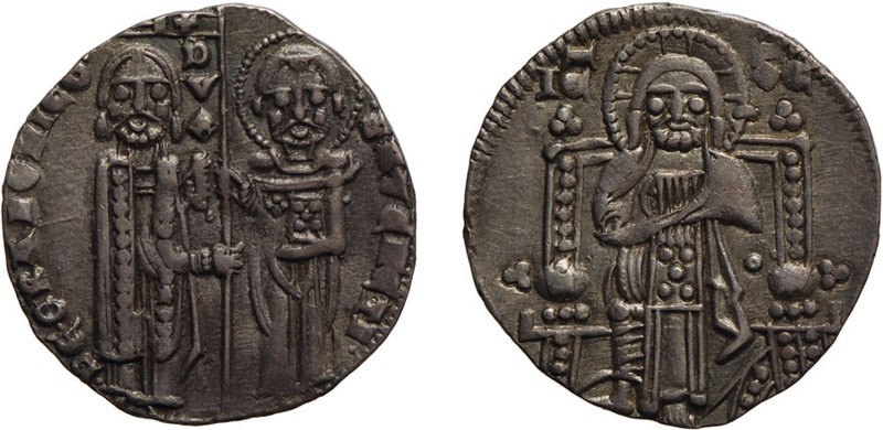 ZECCHE ITALIANE. VENEZIA. PIETRO GRADENIGO (1289-1311). GROSSO - Argento, 2,18 g...