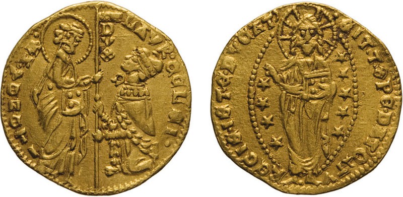 ZECCHE ITALIANE. VENEZIA. LORENZO CELSI (1361-1365). DUCATO - Oro, 3,53 gr, 20 m...