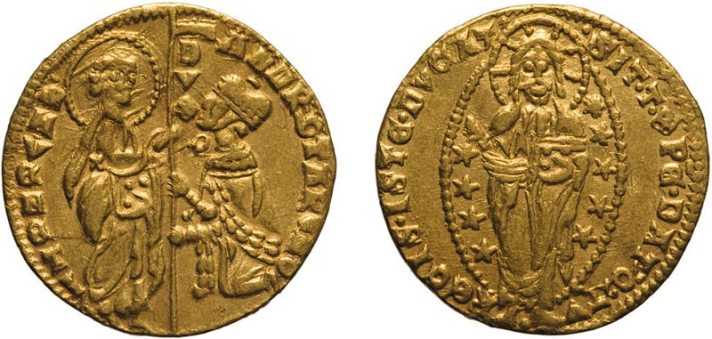 ZECCHE ITALIANE. VENEZIA. ANDREA CONTARINI (1368-1382). DUCATO - Oro, 3,51 gr, 2...
