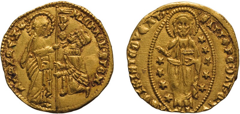 ZECCHE ITALIANE. VENEZIA. MICHELE STENO (1400-1413). DUCATO - Oro, 3,53 gr, 21mm...