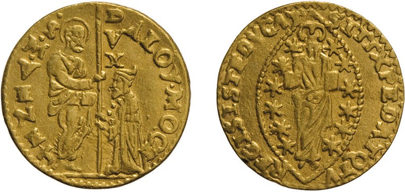 ZECCHE ITALIANE. VENEZIA. ALVISE I MOCENIGO (1570-1577). ZECCHINO - Oro, 3,46 gr...
