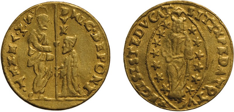 ZECCHE ITALIANE. VENEZIA. NICOLÒ DA PONTE (1578-1585). ZECCHINO - Oro, 3,45 gr, ...
