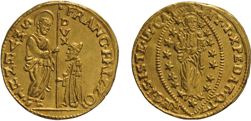 ZECCHE ITALIANE. VENEZIA. FRANCESCO ERIZZO (1631-1646). ZECCHINO - Oro, 3,46 gr,...