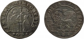 ZECCHE ITALIANE. VENEZIA. DOMENICO CONTARINI (1659-1675). DUCATO - Argento, 22,74 gr, 39 mm. qBB
D: San Marco seduto in trono benedice e porge il ves...