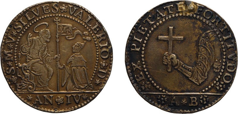 ZECCHE ITALIANE. VENEZIA. SILVESTRO VALIER (1694-1700). OSELLA 1697 - Argento, 1...