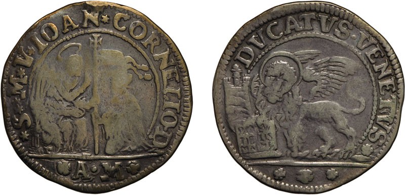 ZECCHE ITALIANE. VENEZIA. GIOVANNI CORNER II (1709-1722). DUCATO - Argento, 22,0...