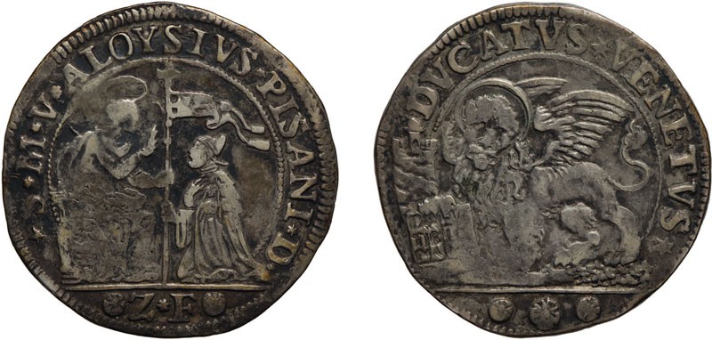 ZECCHE ITALIANE. VENEZIA. ALVISE PISANI (1735-1741). DUCATO - Argento, 22,56 gr,...