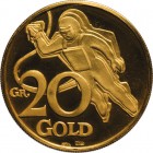 COFANETTO CON 5 MONETE D'ORO EARTH MOON EARTH 1969 - Con certificato allegato, le monete/medaglie rappresentano le varie fasi del primo allunaggio nel...