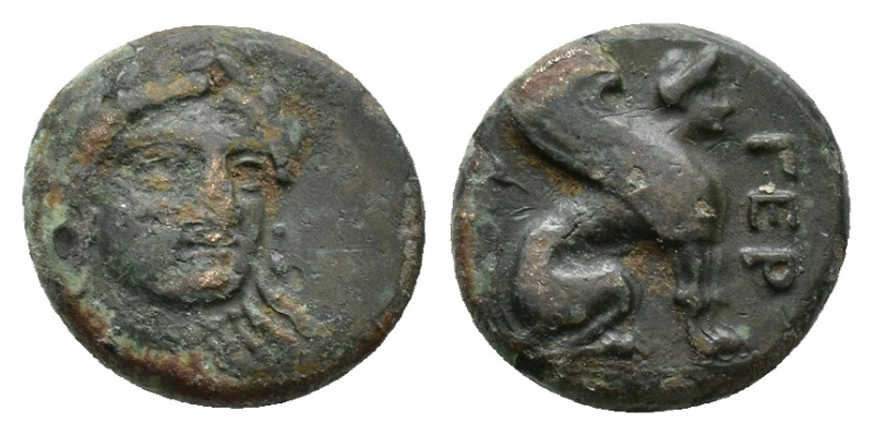 Troas. Gergis 320-270 BC. AE 1,50g