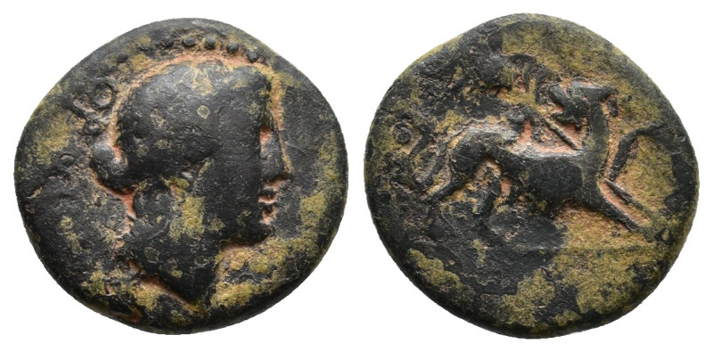 IONIA. Miletos. Circa 170-150 BC. AE 2,98g