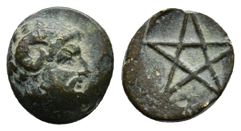 MYSIA. Pitane. (Circa 4th-3rd century BC). AE 1,29g