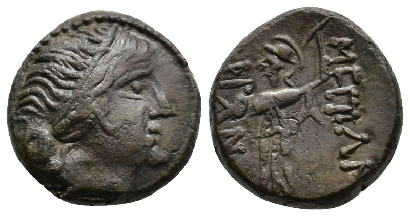 Eastern Europe. Imitation of Mesembria, Thrace circa 200-100 BC. Bronze AE 7,00g