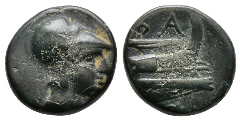 Kings of Macedon. Salamis. Demetrios I Poliorketes 306-283 BC. AE 3,28g