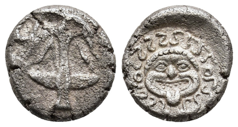 Thrace, Apollonia Pontika. 5th-4th centuries B.C. AR Drachm 3,15g