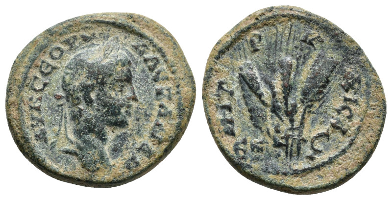 Cappadocia, Caesarea. Severus Alexander (222-235). Obv. AY K CЄOVH AΛЄΞAN; Laure...