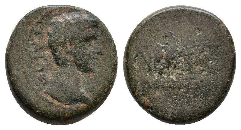 Phrygia. Laodikeia ad Lycum. Augustus 27 BC-AD 14. Polemon Philopatris (ΠΟΛΕ ΦΙΛ...