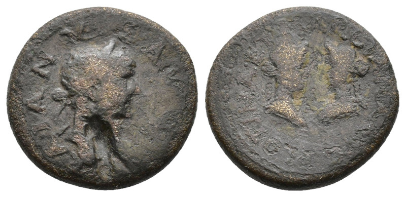 Mysia, Parium. Trajan. AD 98-117. TRAIANVS AVG, laureate head of Trajan right / ...