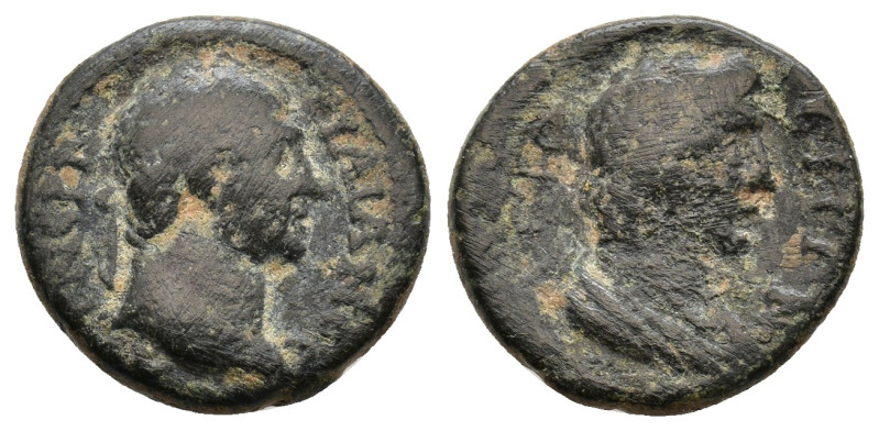 Mysia, Attaea. Trajan. AD 98-117. ΑΥΤ ΝΕΡΒΑС ΤΡΑΙΑΝΟС (or similar), laureate hea...