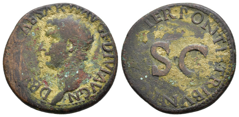 Drusus, son of Tiberius, Caesar, AD 19-23. As, Rome, 22-23. DRVSVS CAESAR TI AVG...