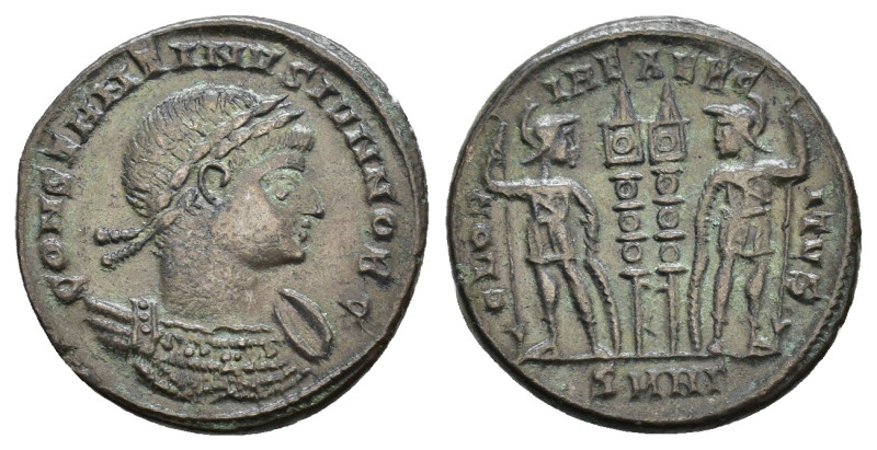 Constantine II, as Caesar. Nicomedia, AD 330-5. CONSTANTINVS IVN NOB C, laureate...