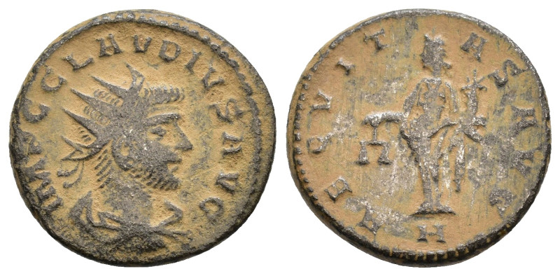 Claudius Gothicus AD 268-270. Antioch. Antoninianus. IMP C CLAVDIVS AVG, radiate...