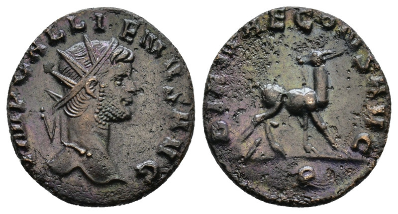 Gallienus (253-268). Antoninianus. Rome. Obv: IMP GALLIENVS AVG. Radiate head ri...