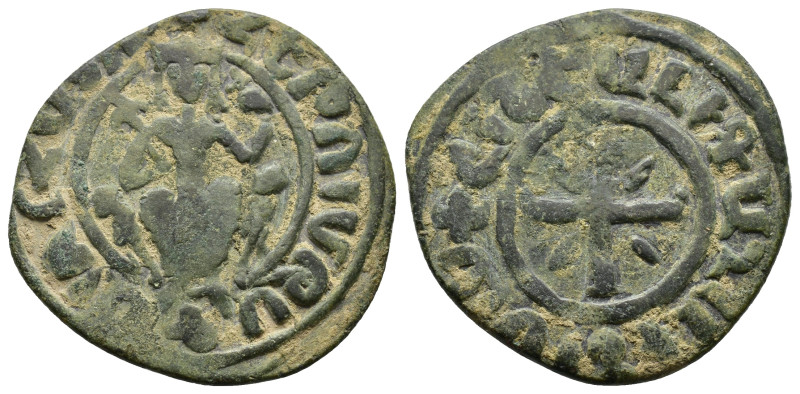 ARMENIA, Cilician Armenia. Royal. Levon III. 1301-1307. AE 7,09g