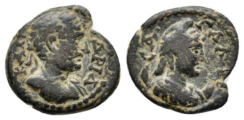 Pisidia, Sagalassus. Hadrian (117-138). ΑΔΡΙΑ ΚΑΙϹΑΡ, laureate head of Hadrian, ...