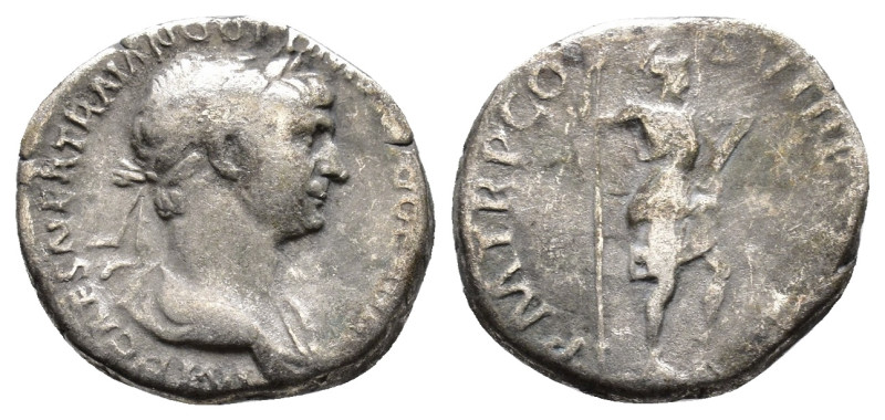 Trajan 98-117 AD. Rome. Denarius AR 3,02g