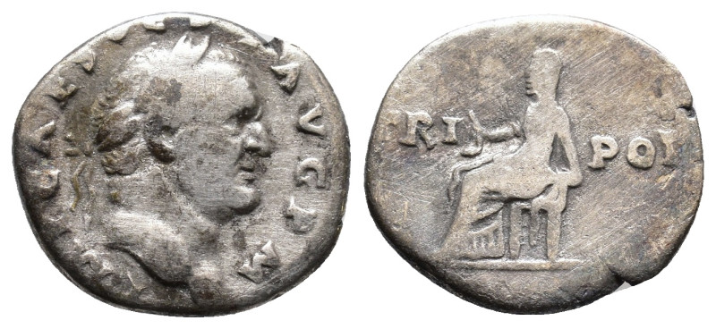 Vespasian 69-79 AD. Rome. Denarius AR 2,87g