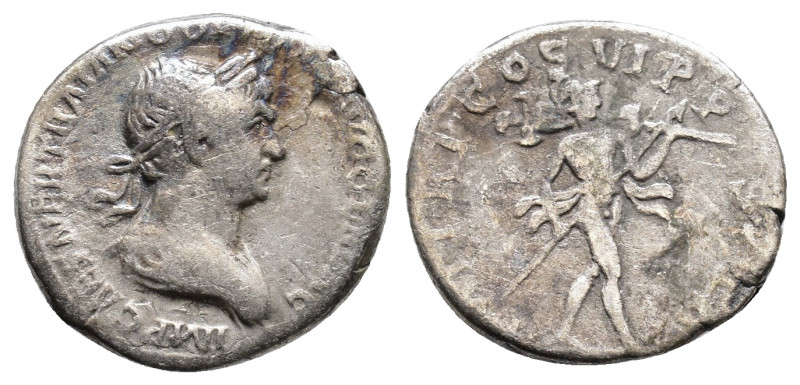 Trajan 98-117 AD. Rome. Denarius AR 3,20g