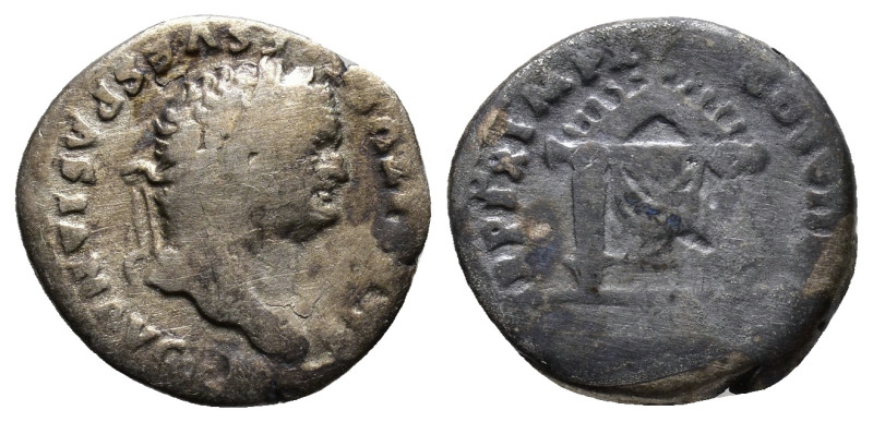 Titus AD 79-81. Rome. January-June AD 80. IMP TITVS CAES VESPASIAN AVG P M, laur...