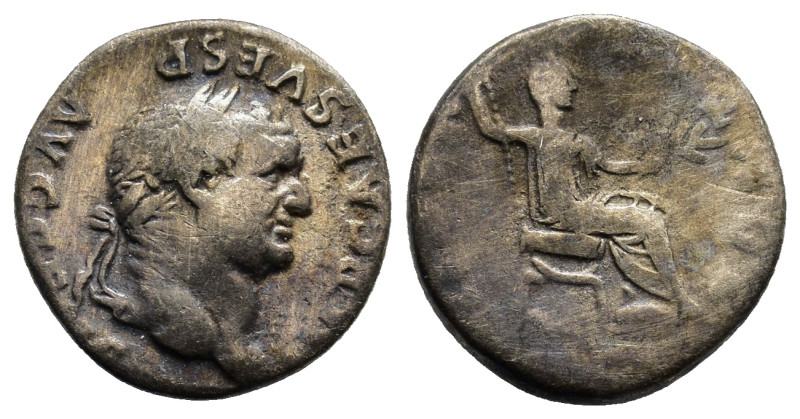 Vespasian 69-79 AD. Rome. Denarius AR 2,90g