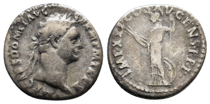 Domitian AD 81-96. Rome, AD 90-91. IMP CAES DOMIT AVG GERM P M TR P X, laureate ...