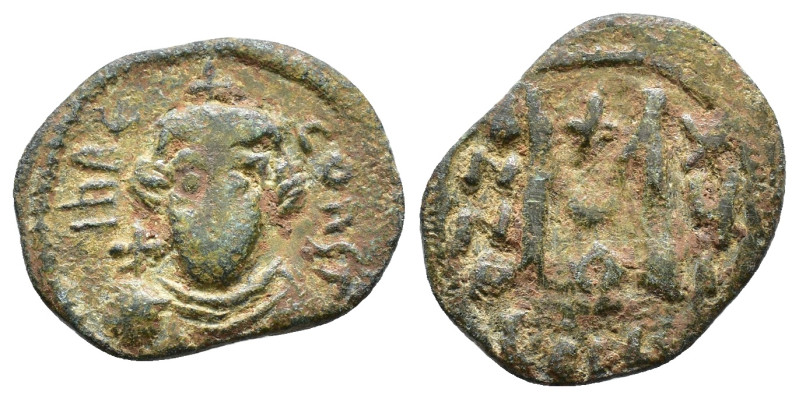 Constans II (641-668). Æ 40 Nummi AE 3,97g