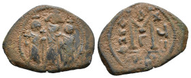 Heraclius & H.Constantine & Martina AD 610-641, AE 5,90g