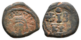 Maurice Tiberius AD 582-602. Decanummium AE 3,53g