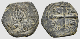 Tancred AD 1101-1103. Antioch Follis. AE 3,05g