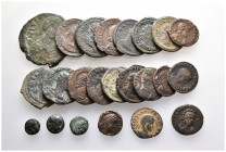 Lot of 23 ancient coins. LOT AS SEEN. NO RETURN