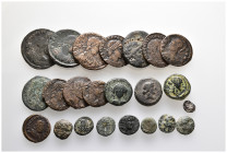 Lot of 23 ancient coins. LOT AS SEEN. NO RETURN